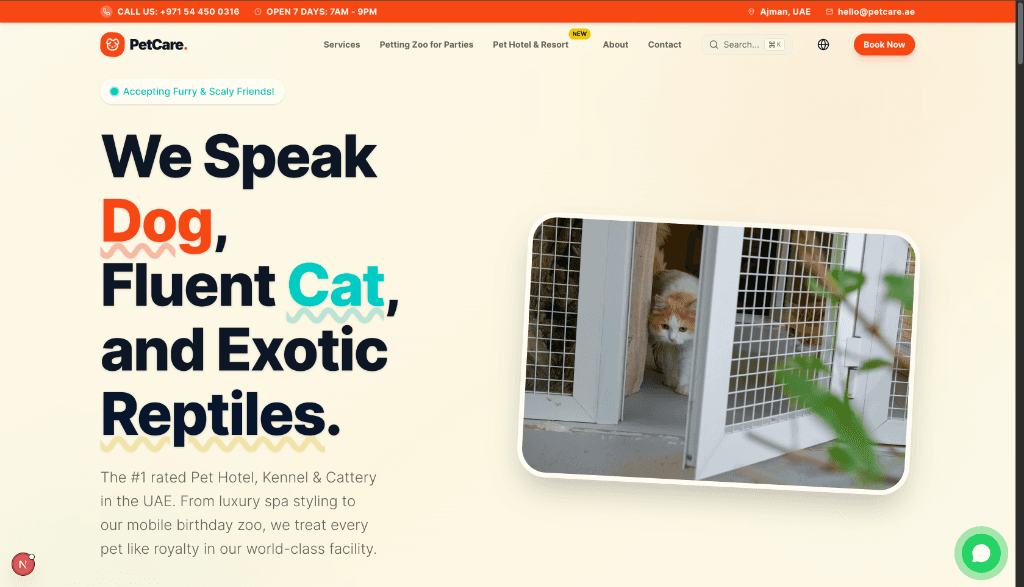 Modern reception and lounge